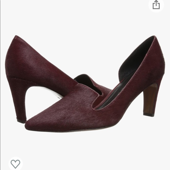 🎉HP🎉 NEW 10 Crosby Derek Lam Maccoy D’Orsay Pump Oxblood 8M - Picture 6 of 9